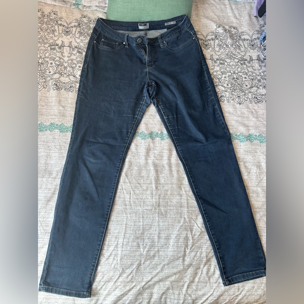 William Rast Women’s Navy Slim Leg Jeans